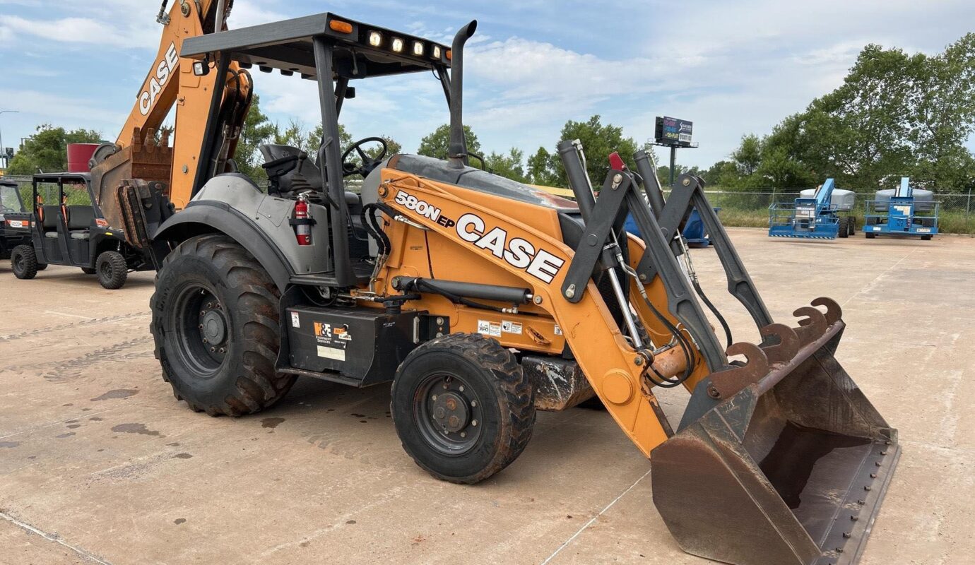 $14,900 – 2019 Case 580N EP 4×4 Backhoe Loader