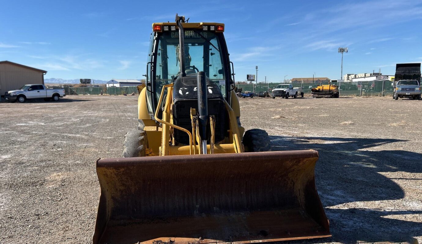 $13,600 – 2008 Cat 420E 4×4 Backhoe Loader