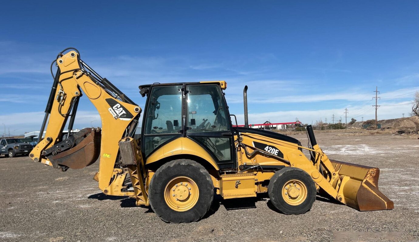 $13,600 – 2008 Cat 420E 4×4 Backhoe Loader